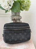 Louis Vuitton Outdoor Leather Bag Black