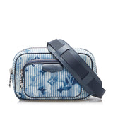 Louis Vuitton Outdoor Pouch Striped Watercolor Monogram Clutch