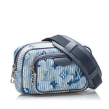 Louis Vuitton Outdoor Pouch Striped Watercolor Monogram Clutch