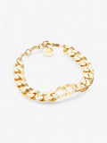 Christian Dior CD Chain Bracelet Gold Base Metal