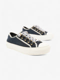 Christian Dior Walk'n'Dior Sneaker Navy / White Canvas EU 37 UK 4