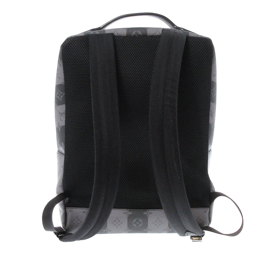 Louis Vuitton LV X Nigo Monogram Eclipse Stripes Heart Modular Utilitary Backpack