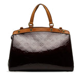 Louis Vuitton Monogram Vernis Brea MM Satchel Handbag