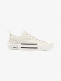 Christian Dior B23 Low Top Sneaker White Canvas EU 44 UK 10