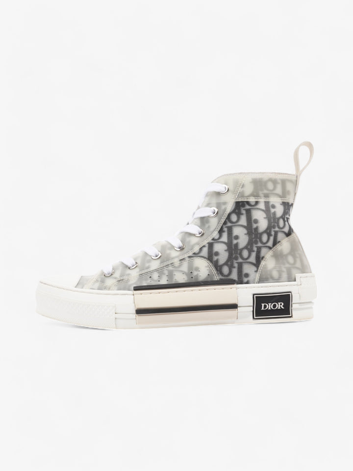 Christian Dior B23 High-tops Grey Oblique  / White Mesh EU 38 UK 5