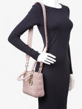 Lady Dior My ABCDior Blush Lambskin Leather Small