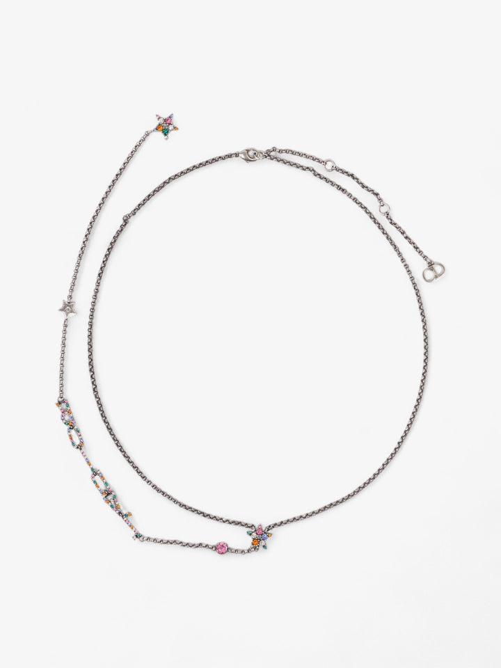 Christian Dior JaDior necklace Gunmetal Base Metal
