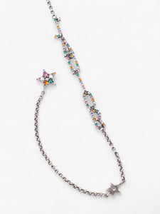 Christian Dior JaDior necklace Gunmetal Base Metal