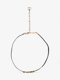Christian Dior J'ADior Choker Black / Gold Cotton