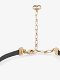 Christian Dior J'ADior Choker Black / Gold Cotton