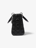 Christian Dior Lady Dior Black Leather Medium
