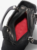 Christian Dior Lady Dior Black Leather Medium