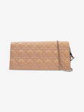 Christian Dior Lady Dior Clutch Pink Nude Patent Leather