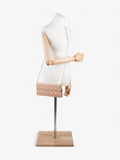 Christian Dior Lady Dior Clutch Pink Nude Patent Leather