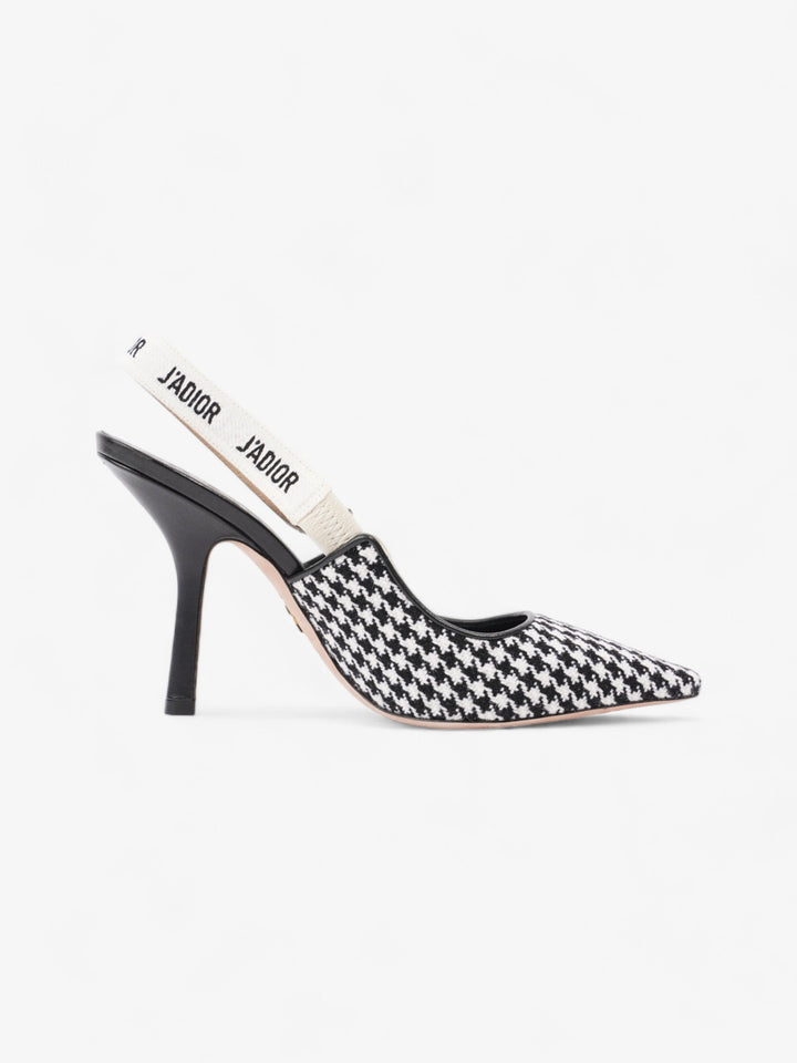 Christian Dior J'ADior Pumps 100 Black / White Tweed EU 39 UK 6