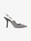Christian Dior J'ADior Pumps 100 Black / White Tweed EU 39 UK 6