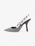 Christian Dior J'ADior Pumps 100 Black / White Tweed EU 39 UK 6