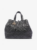 Christian Dior Toujours Black Leather Large