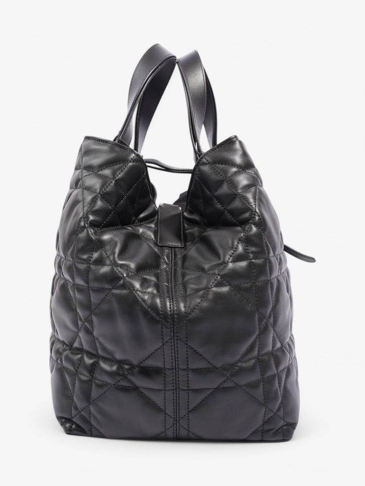 Christian Dior Toujours Black Leather Large