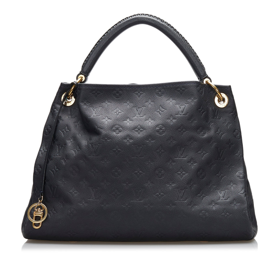 Louis Vuitton Monogram Empreinte Artsy MM Black Handbag