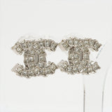 ITEM 3 - Chanel Medium CC Crystal Earrings (Costume Jewellery)