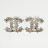 ITEM 3 - Chanel Medium CC Crystal Earrings (Costume Jewellery)
