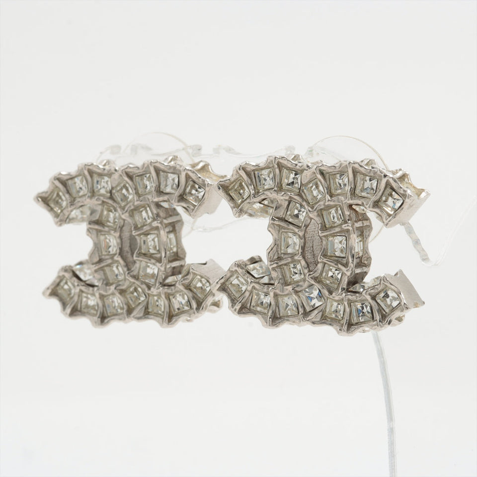 ITEM 3 - Chanel Medium CC Crystal Earrings (Costume Jewellery)