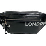 Burberry Sling bag Coated canvas black Horse ferry