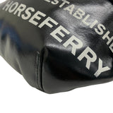 Burberry Sling bag Coated canvas black Horse ferry