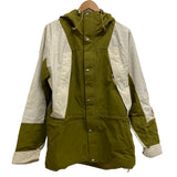 Gucci Other outerwear Cotton denim, nylon White x brown The North Face Hoodie mens M
