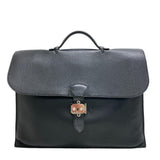 Hermes Business bag Taurillon Clemence black Sac Adepeche 38