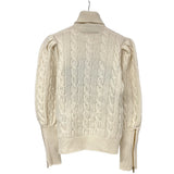 Gucci knit XKB2A Wool, Acrylic white High neck knit XS(160/84Y)