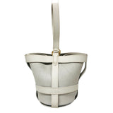Hermes Handbag leather white Vogarribar Musardine 2