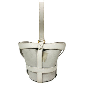 Hermes Handbag leather white Vogarribar Musardine 2