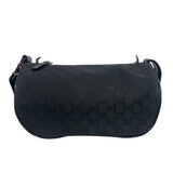 Gucci Sling bag Nylon, Leather black GG nylon