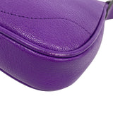 Gucci Handbag 739076 leather purple GG Marmont Aphrodite Small