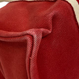 Hermes Handbag canvas Red Tote Bora Bora Coquiage PM