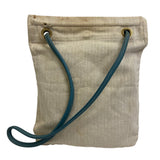 Hermes Shoulder Bag Canvas, Leather blue Towar Aline PM Women