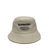 Burberry hat 8057401 Cotton, Leather beige Bucket hat Horse ferry Women(Unisex) M