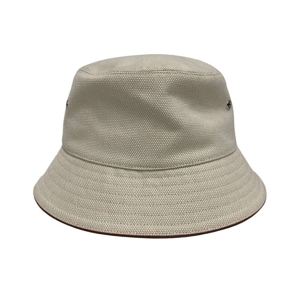 Burberry hat 8057401 Cotton, Leather beige Bucket hat Horse ferry Women(Unisex) M
