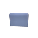 Gucci Bifold Wallet 746059 leather blue Compact wallet Interlocking G Women