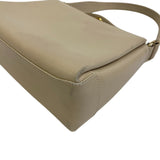 Gucci Handbag leather Ivory Shoulder Bag turn lock Old Gucci Women