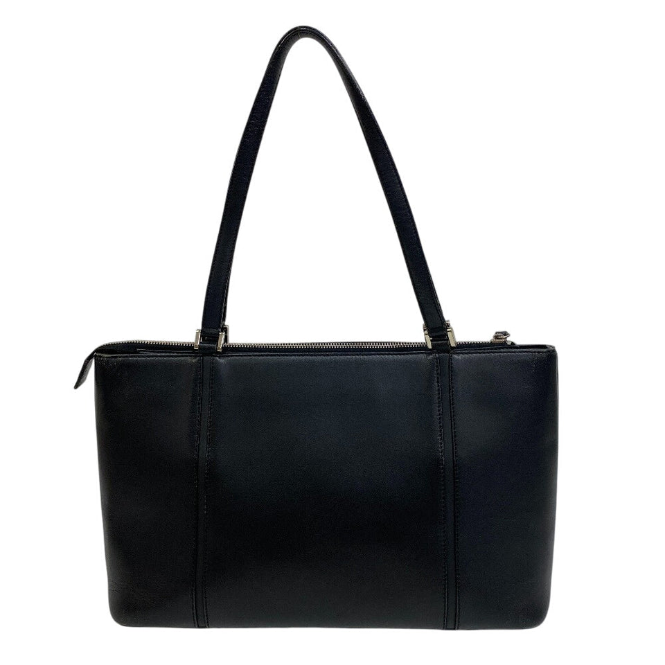 Burberry Tote Bag leather black Nova Check mens