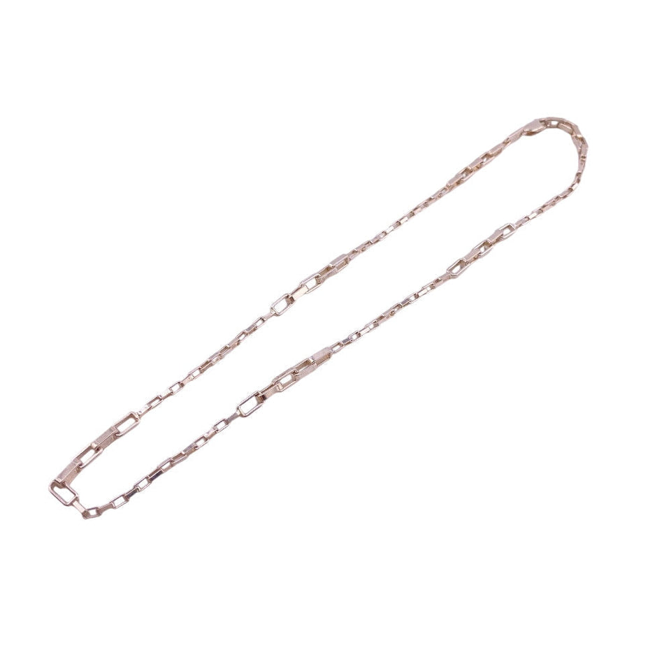 Gucci Necklace Silver925 Silver Venetian Chain Necklace Women(Unisex)