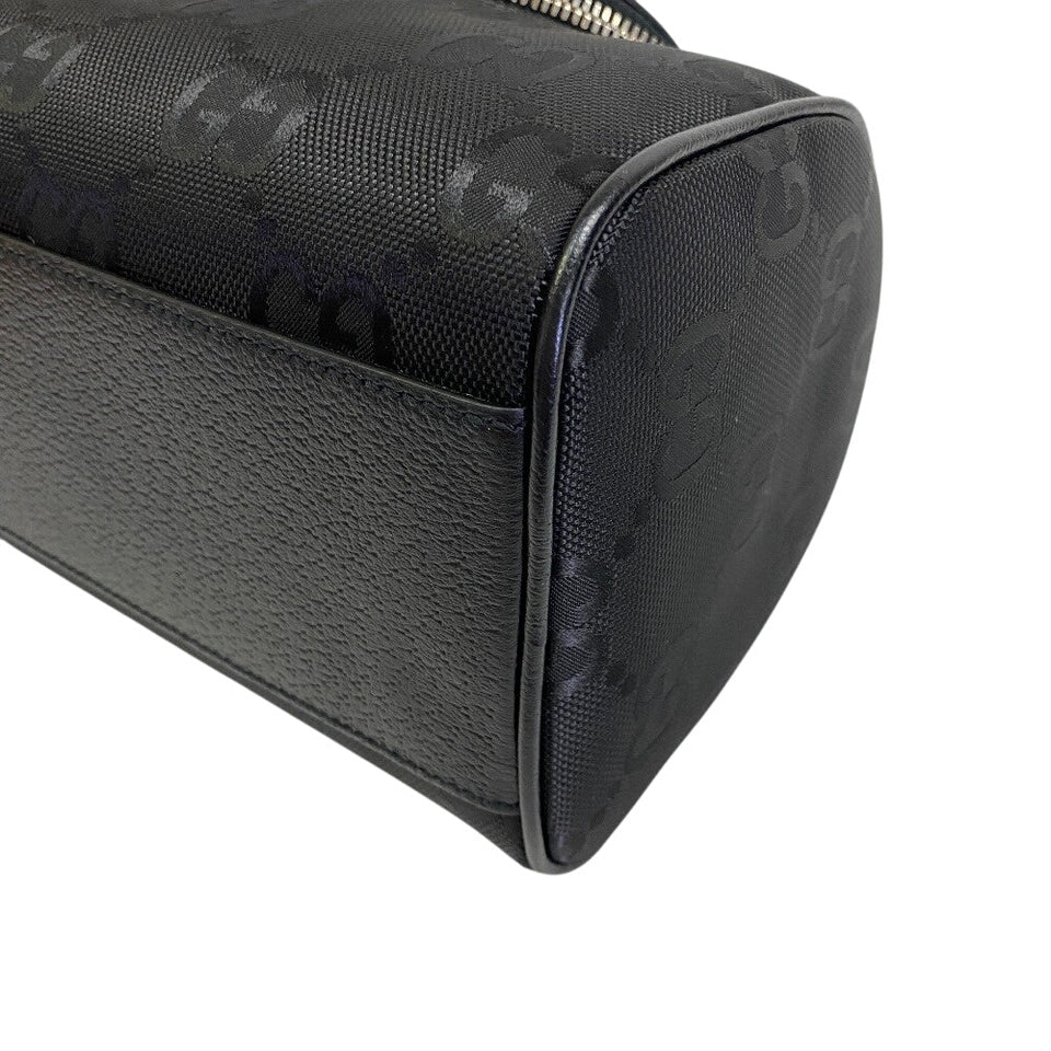 Gucci Cosmetics Pouch 739378 Nylon black Cosmetic case, business bag, clutch bag Jumbo GG Women