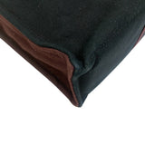 Hermes Tote Bag Cotton canvas wine-red Tote Bag By color Fool ToeMM Women(Unisex)