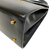 Gucci Handbag leather black Ready lock Women