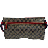 Gucci Waist bag 28566 GG Supreme Canvas Red Waist bag GG Supreme Shelley mens