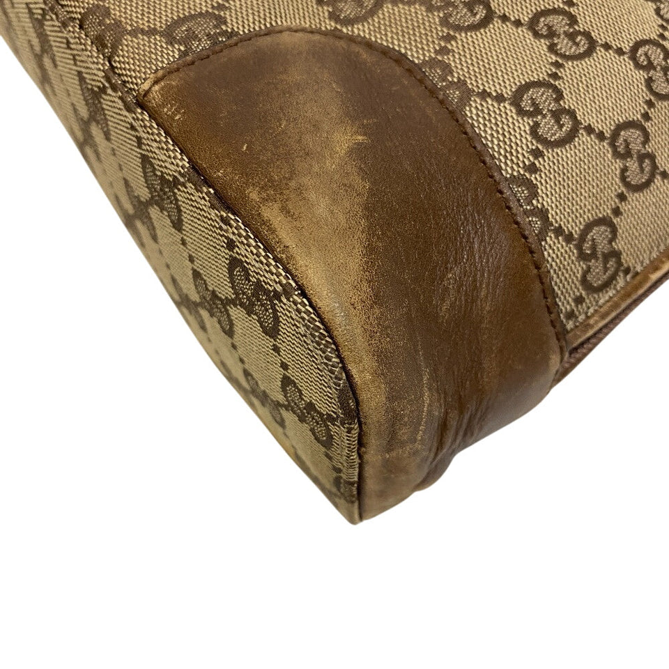 Gucci Handbag 002.1122 GG canvas, leather beige Shoulder Bag GG canvas Women