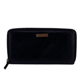 Gucci Long Wallet Purse 112724ï¿½E496334 leather black Zip Around Guccisima Women